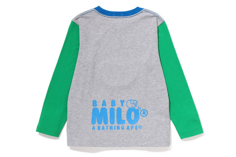 BABY MILO SLEEP ON CLOUD L/S TEE