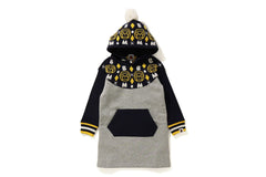 BABY MILO KNIT HOODIE ONEPIECE