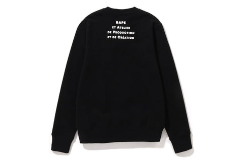 BAPE X A.P.C. MILO WIDE CREWNECK