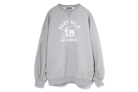 BABY MILO PUFF SLEEVE OVERSIZED CREWNECK