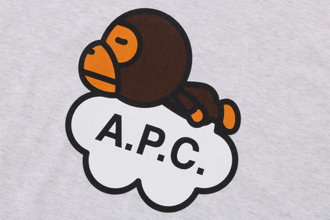 BAPE X A.P.C. MILO WIDE TEE