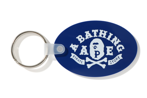 PIRATE STORE RUBBER KEYCHAIN