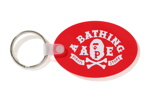 PIRATE STORE RUBBER KEYCHAIN