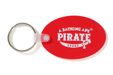 PIRATE STORE RUBBER KEYCHAIN