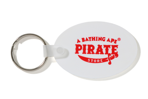 PIRATE STORE RUBBER KEYCHAIN