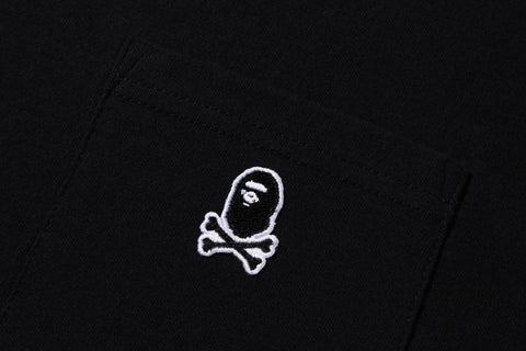 APE CROSSBONE ONE POINT POCKET TEE